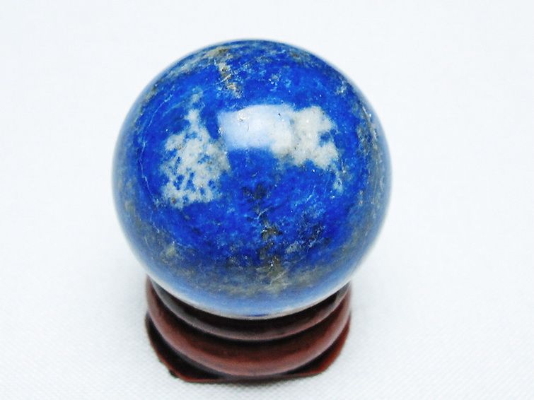 ラピスラズリ 丸玉 29mm [t218-3508] 3枚目