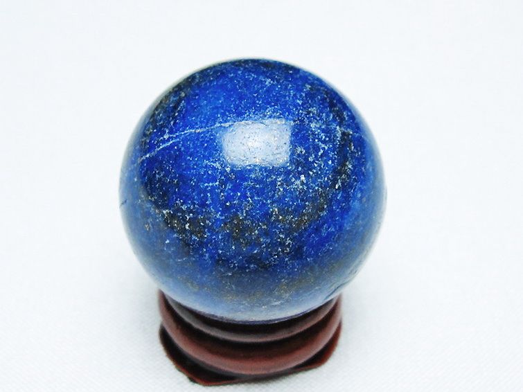 ラピスラズリ 丸玉 31mm [t218-3510] 3枚目