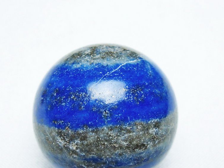 ラピスラズリ 丸玉 31mm [t218-3513] 2枚目