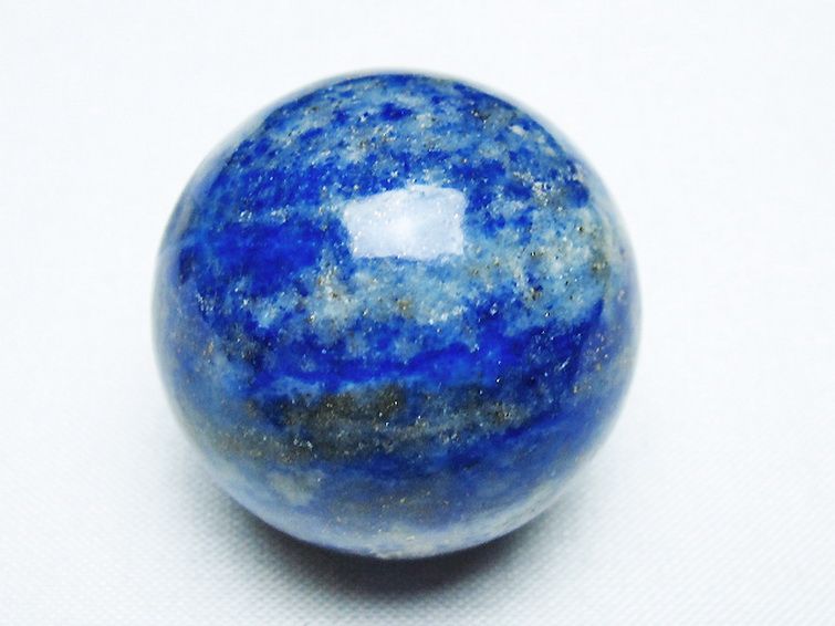 ラピスラズリ 丸玉 32mm [T218-3520] 1枚目