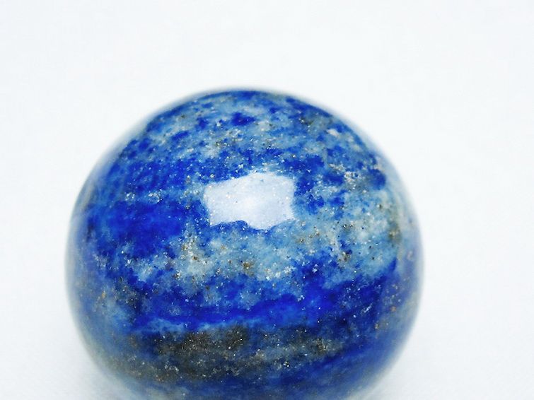 ラピスラズリ 丸玉 32mm [T218-3520] 2枚目