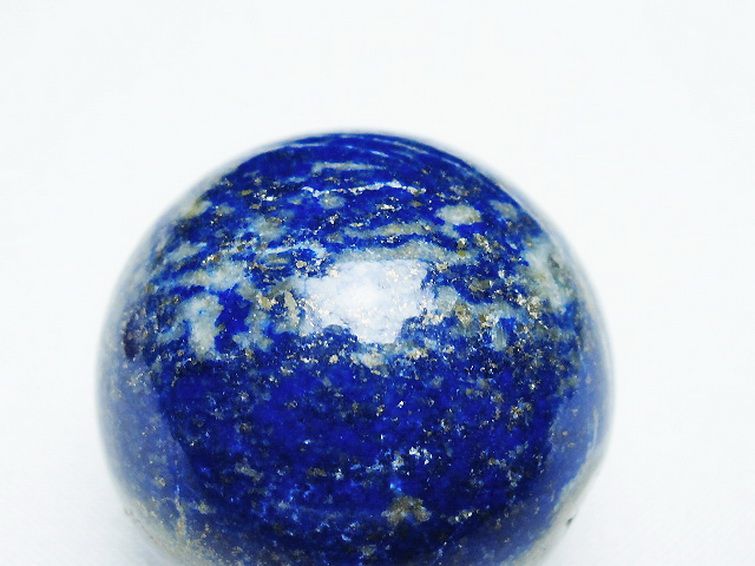 ラピスラズリ 丸玉 32mm [t218-3526] 2枚目