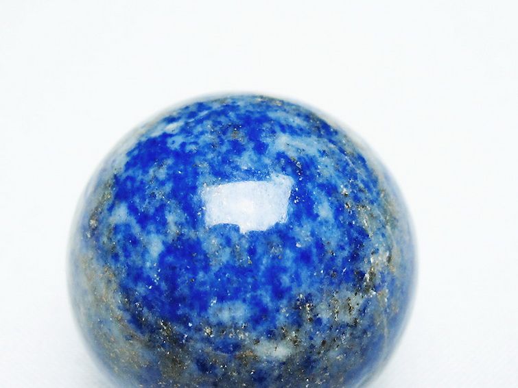 ラピスラズリ 丸玉 32mm [t218-3532] 2枚目