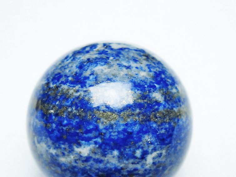 ラピスラズリ 丸玉 34mm [t218-3547] 2枚目