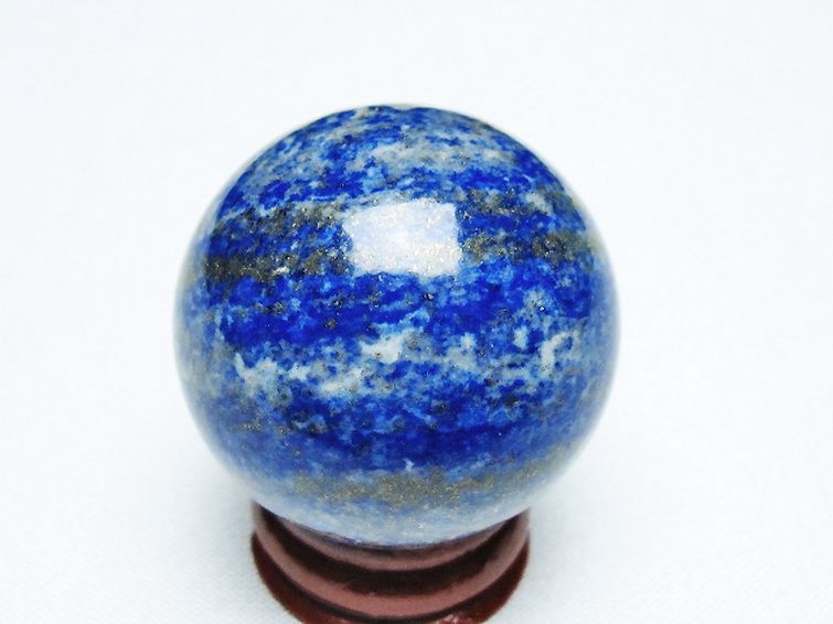 ラピスラズリ 丸玉 34mm [t218-3547] 3枚目