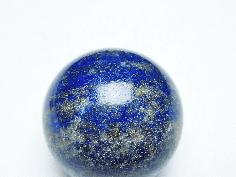 ラピスラズリ 丸玉 34mm [t218-3556] 2枚目