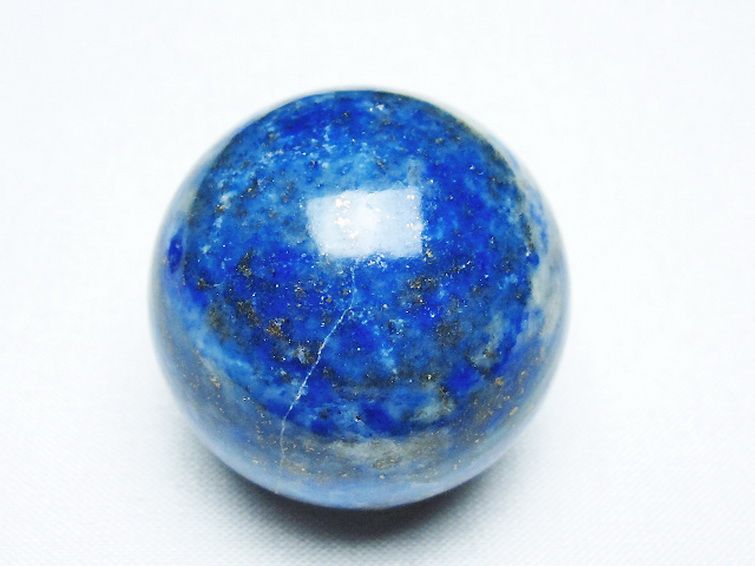 ラピスラズリ 丸玉 36mm [t218-3560] 1枚目