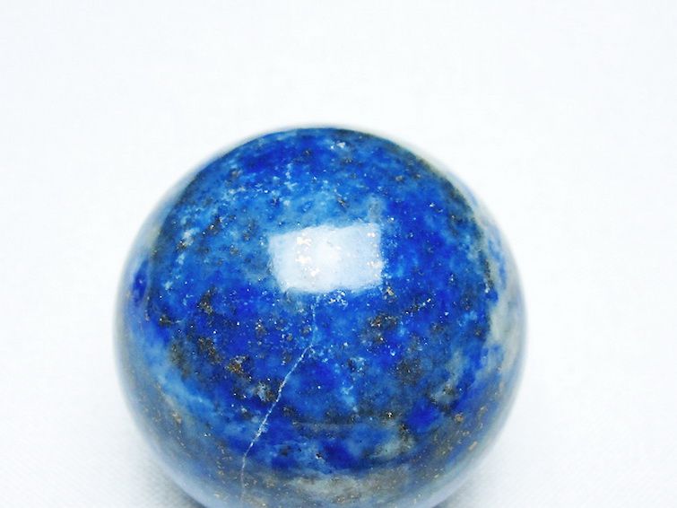 ラピスラズリ 丸玉 36mm [t218-3560] 2枚目
