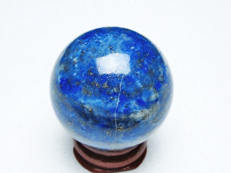 ラピスラズリ 丸玉 36mm [t218-3560] 3枚目