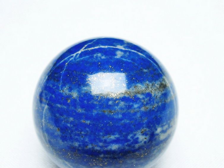 ラピスラズリ 丸玉 36mm [t218-3563] 2枚目