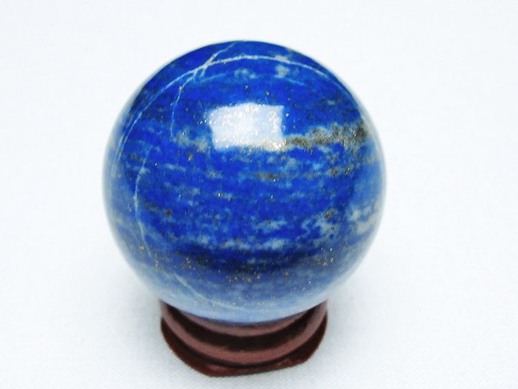 ラピスラズリ 丸玉 36mm [t218-3563] 3枚目