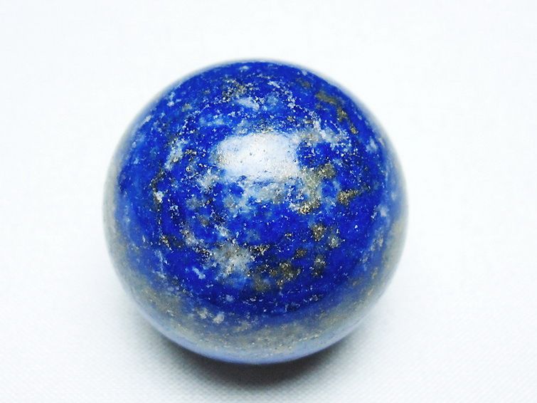 ラピスラズリ 丸玉 35mm [t218-3566] 1枚目