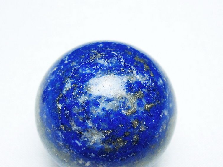 ラピスラズリ 丸玉 35mm [t218-3566] 2枚目