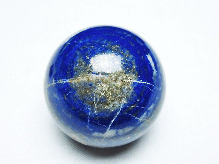 ラピスラズリ 丸玉 34mm [T218-3571] 1枚目