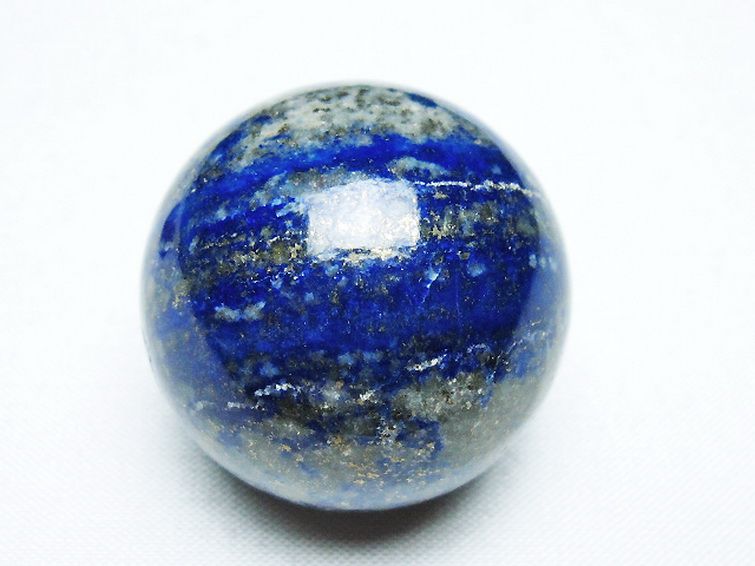 ラピスラズリ 丸玉 34mm [T218-3579] 1枚目