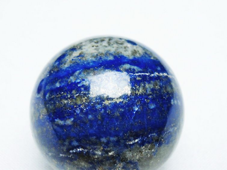 ラピスラズリ 丸玉 34mm [T218-3579] 2枚目