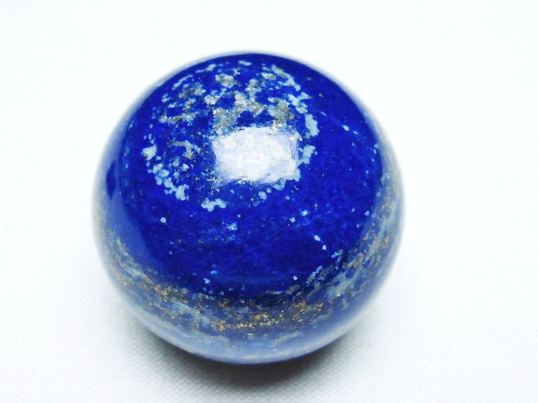 ラピスラズリ 丸玉 33mm [T218-3580] 1枚目