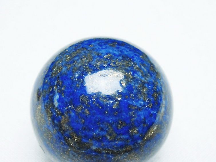 ラピスラズリ 丸玉 33mm [T218-3581] 2枚目