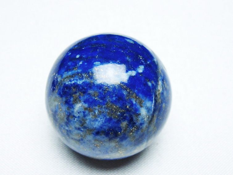 ラピスラズリ 丸玉 32mm [t218-3588] 1枚目