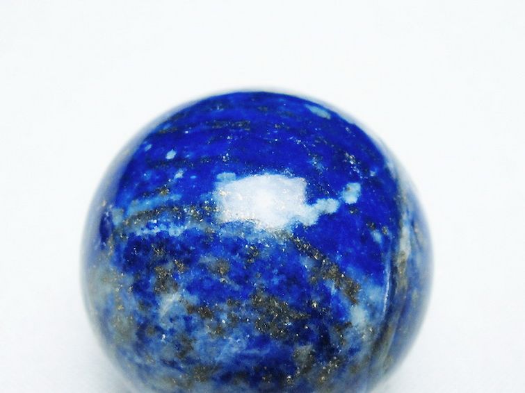 ラピスラズリ 丸玉 32mm [t218-3588] 2枚目
