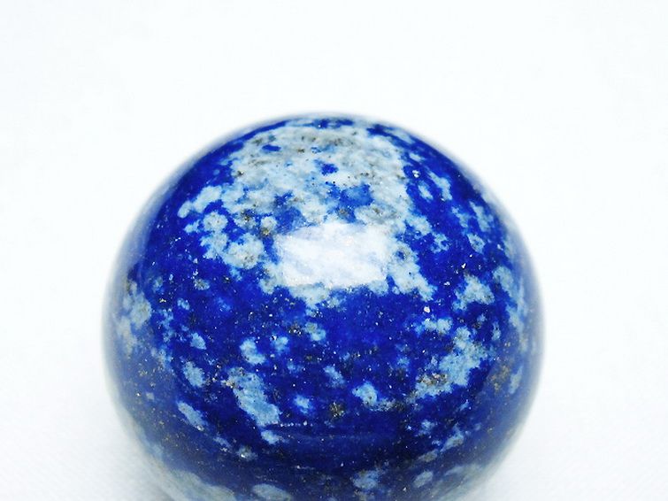 ラピスラズリ 丸玉 32mm [T218-3589] 2枚目