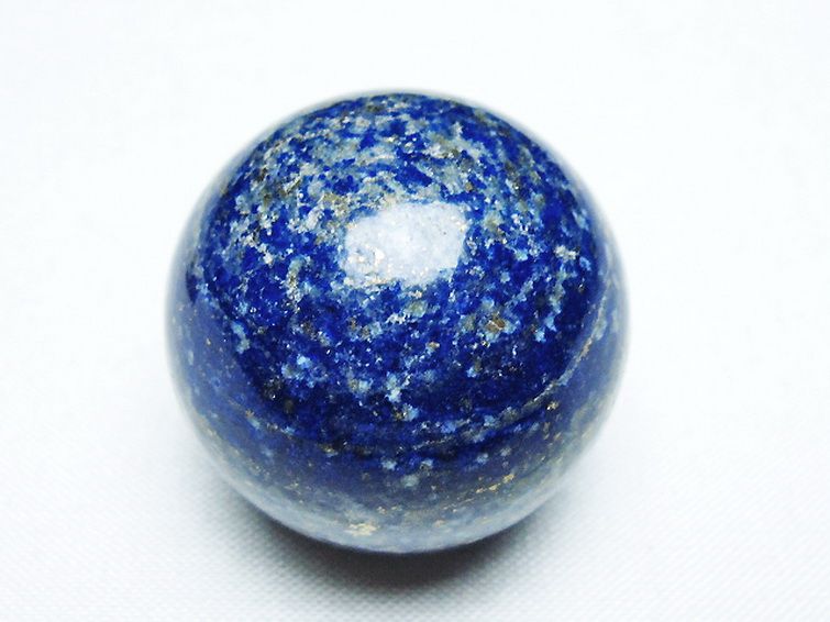 ラピスラズリ 丸玉 32mm [T218-3592] 1枚目