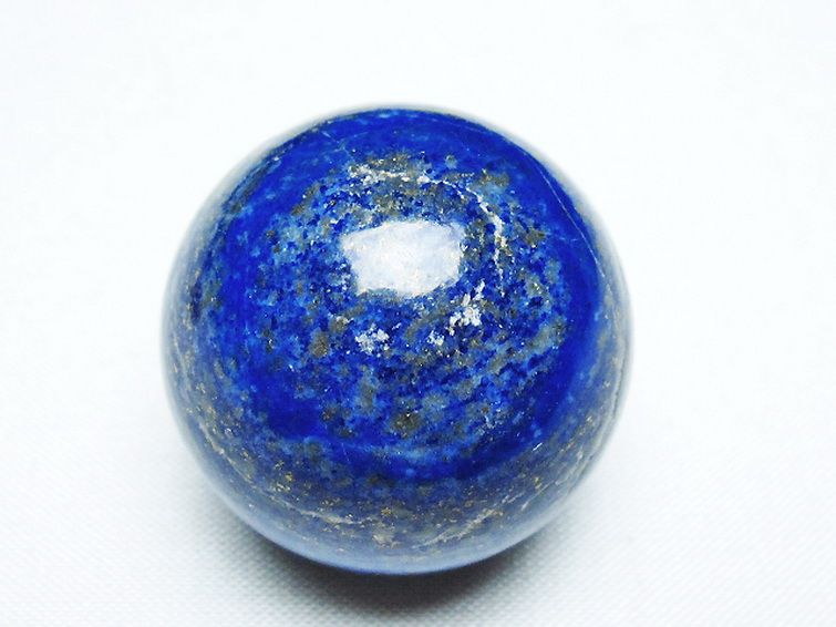 ラピスラズリ 丸玉 32mm [T218-3594] 1枚目
