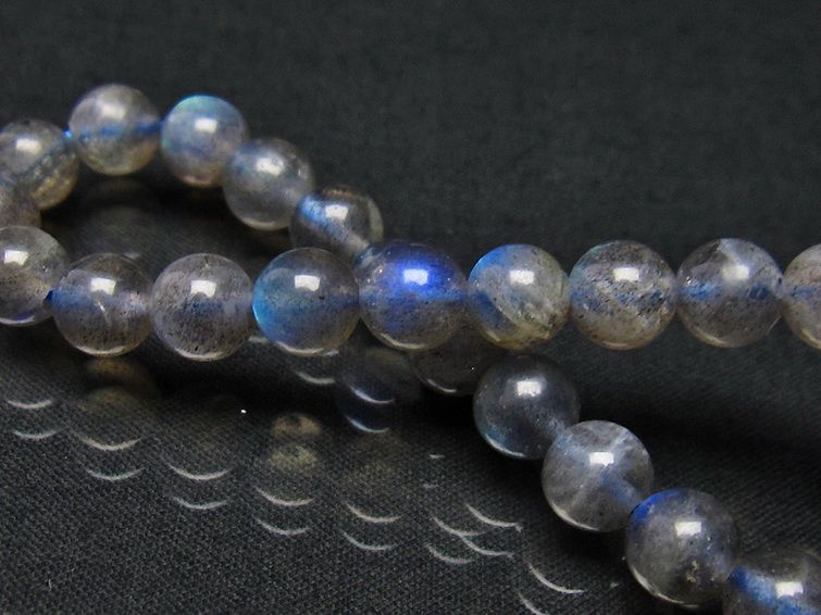 ラブラドライト ブレスレット 7mm [T219-4835] 2枚目