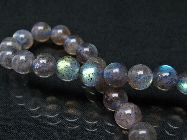 ラブラドライト ブレスレット 7mm [T219-5027] 2枚目