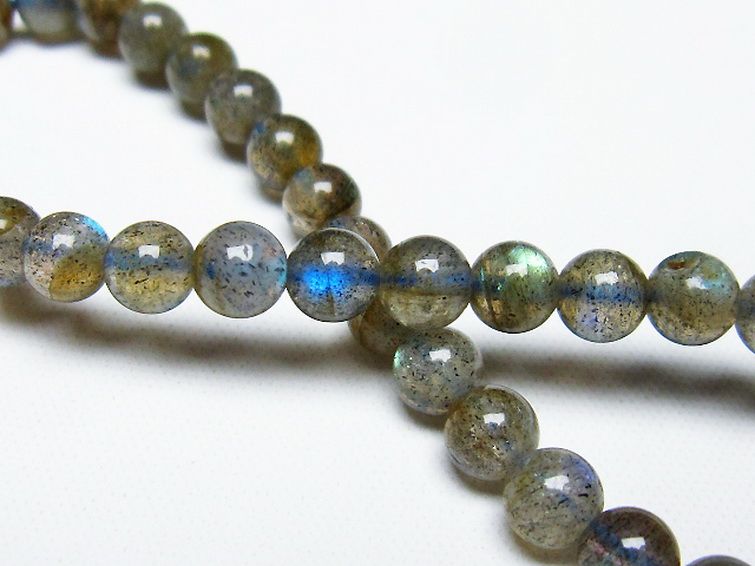 ラブラドライト ブレスレット 5mm [T219-5149] 2枚目