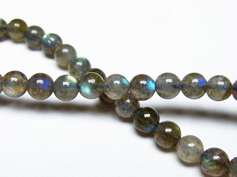 ラブラドライト ブレスレット 5mm [T219-5152] 2枚目