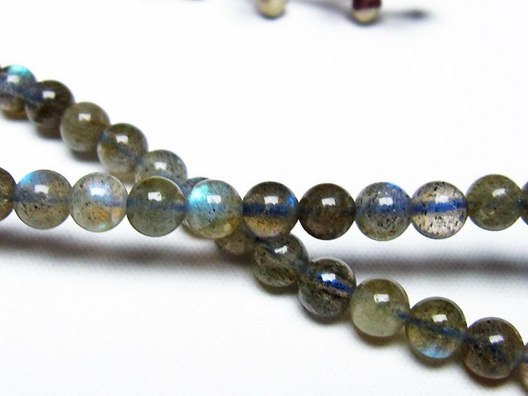 ラブラドライト ブレスレット 5mm [T219-5168] 2枚目
