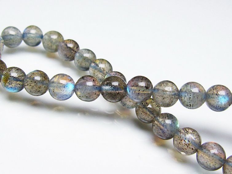 ラブラドライト ブレスレット 6mm [T219-5467] 2枚目