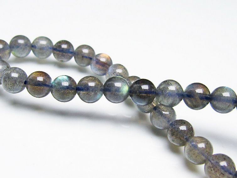 ラブラドライト ブレスレット 6mm [t219-5476] 2枚目