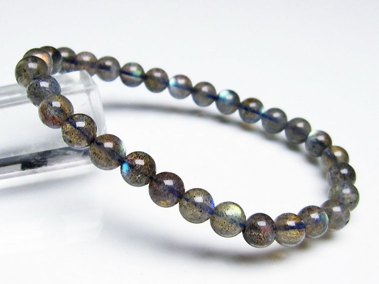 ラブラドライト ブレスレット 6mm [t219-5483] 1枚目