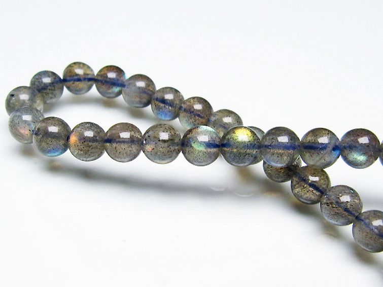 ラブラドライト ブレスレット 6mm [t219-5483] 2枚目