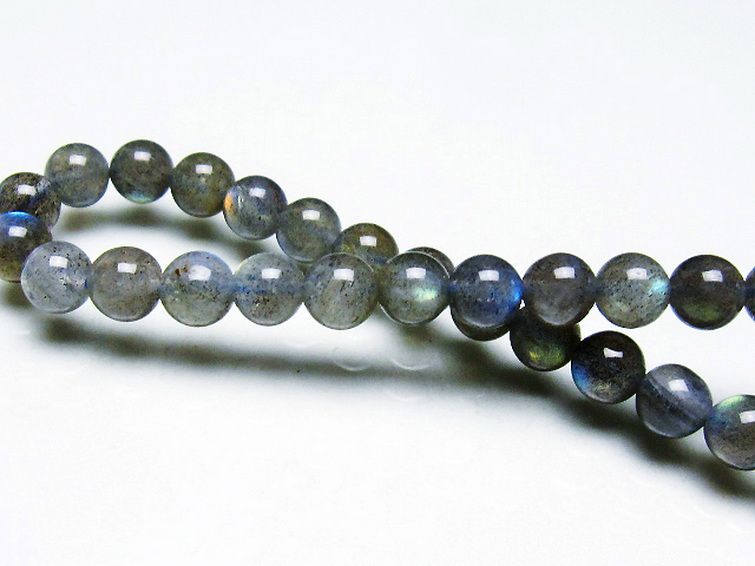 ラブラドライト ブレスレット 6mm [t219-5538] 1枚目