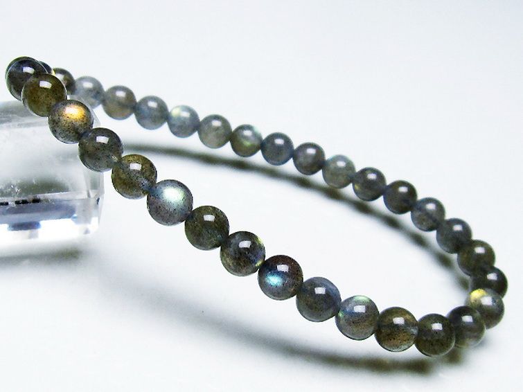 ラブラドライト ブレスレット 6mm [t219-5538] 2枚目