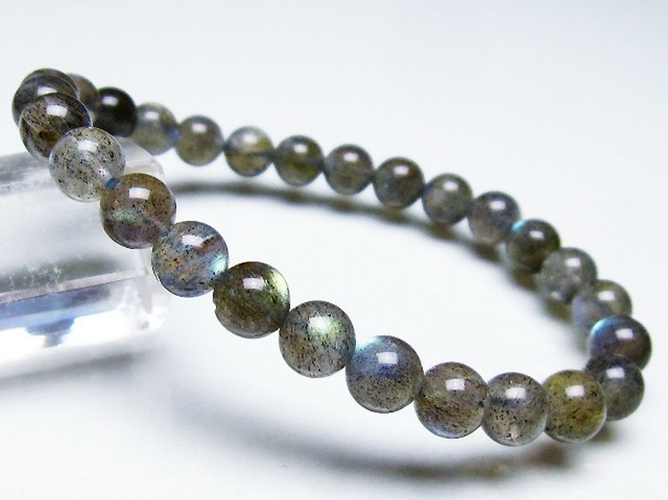 ラブラドライト ブレスレット 7mm [T219-5576] 2枚目