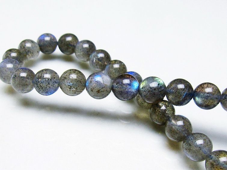 ラブラドライト ブレスレット 6mm [t219-5631] 1枚目