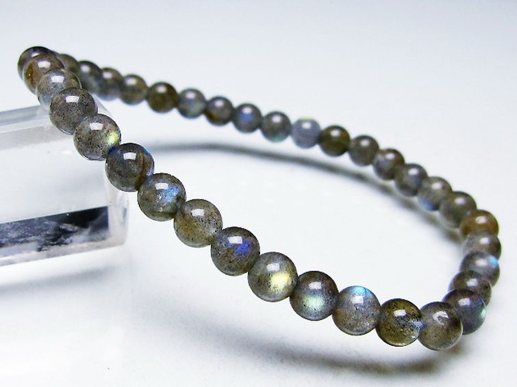 ラブラドライト ブレスレット 5mm [T219-5707] 2枚目