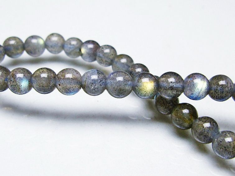 ラブラドライト ブレスレット 5mm [T219-5713] 1枚目
