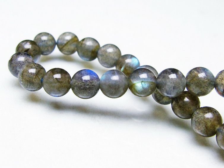 ラブラドライト ブレスレット 6mm [T219-5749] 1枚目