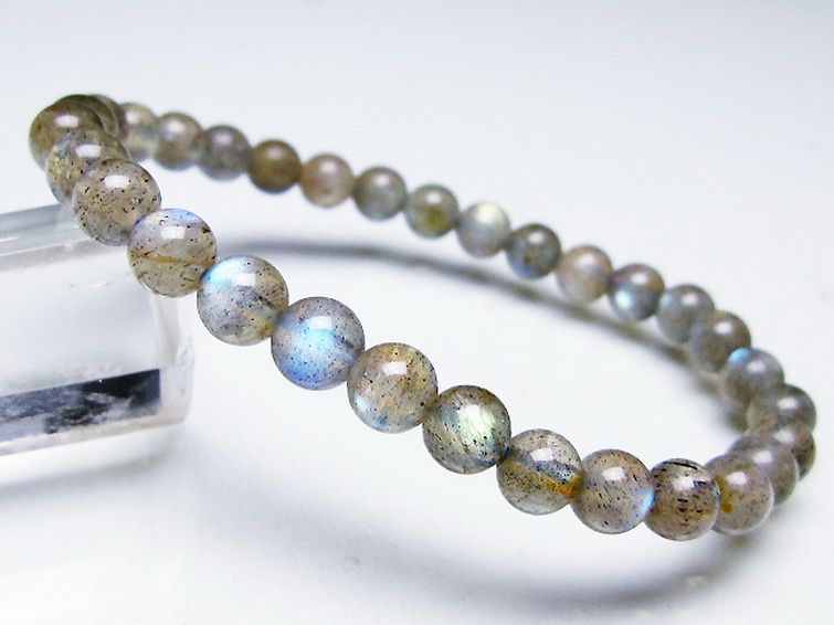 ラブラドライト ブレスレット 6mm [T219-5762] 2枚目