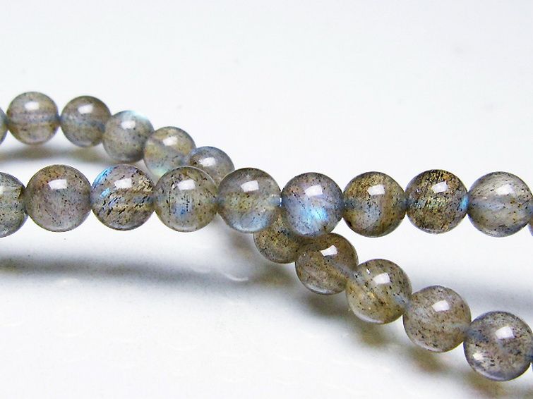 ラブラドライト ブレスレット 6mm [t219-5808] 1枚目