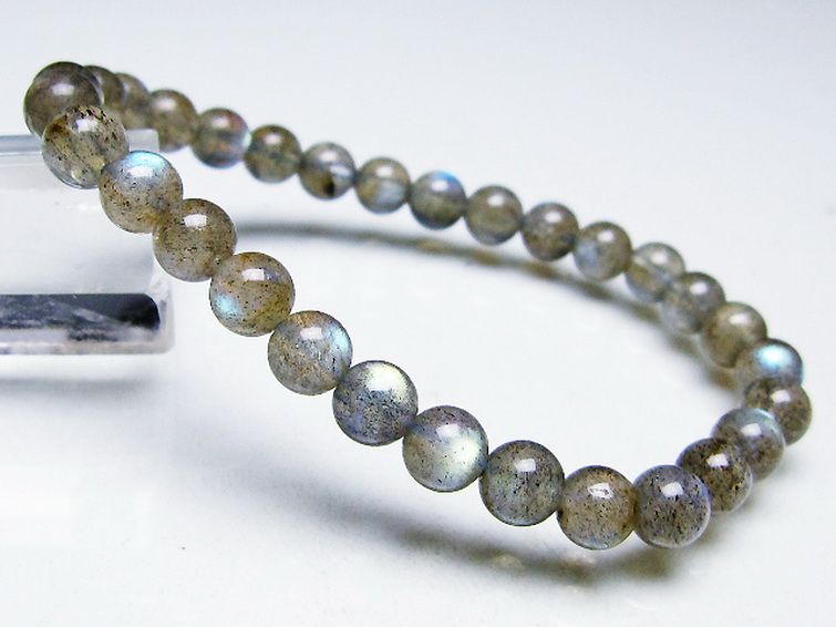 ラブラドライト ブレスレット 6mm [t219-5808] 2枚目