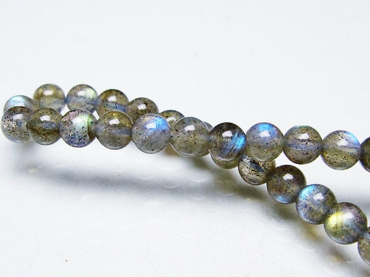 ラブラドライト ブレスレット 5mm [T219-5813] 1枚目