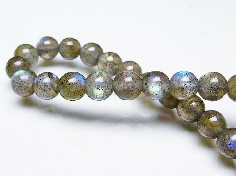 ラブラドライト ブレスレット 6mm [t219-5822] 1枚目