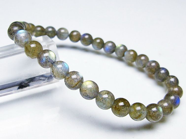 ラブラドライト ブレスレット 6mm [t219-5822] 2枚目