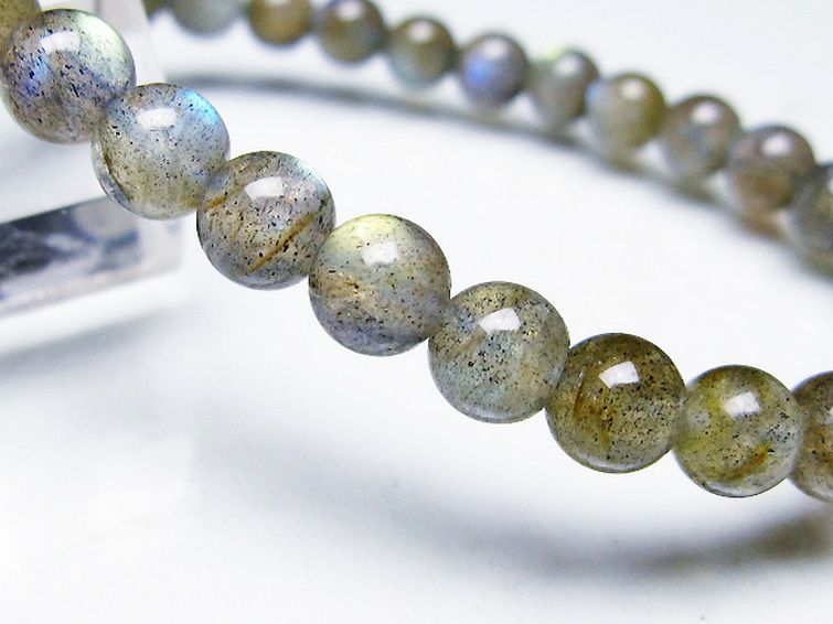 ラブラドライト ブレスレット 6mm [t219-5822] 3枚目